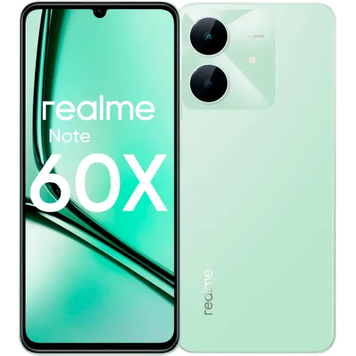 Смартфон REALME Note 60х 3/64 Gb, зеленый — купить в Санкт-Петербурге